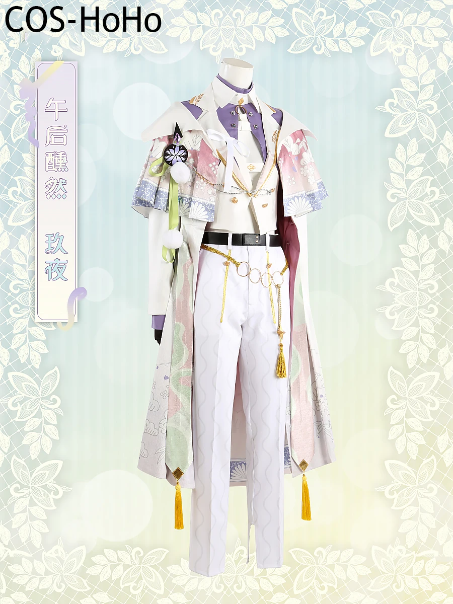 COS-HoHo Nu: Carnival Kuya Game Suit Gorgeous Handsome Uniform Cosplay Costume Halloween Party Role Play Outfit XS-3XL