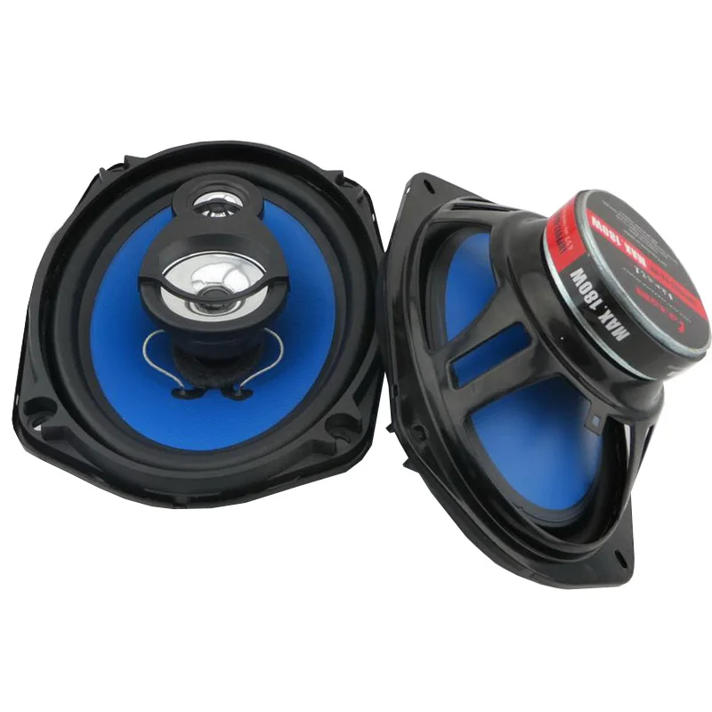 

Coaxial Car Speaker 2 Way 6x9 Inch Car Subwoofer Audio Stereo 2x180W for Universal 2 Pcs Frequency Audio Full Range Speakers