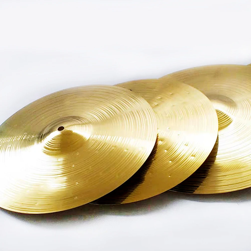 

Splash Cymbal Metal Drum Kit Crash Replacement Low Volume Practice Cymbals for Drums Drum Cymbals Lightweight Durable