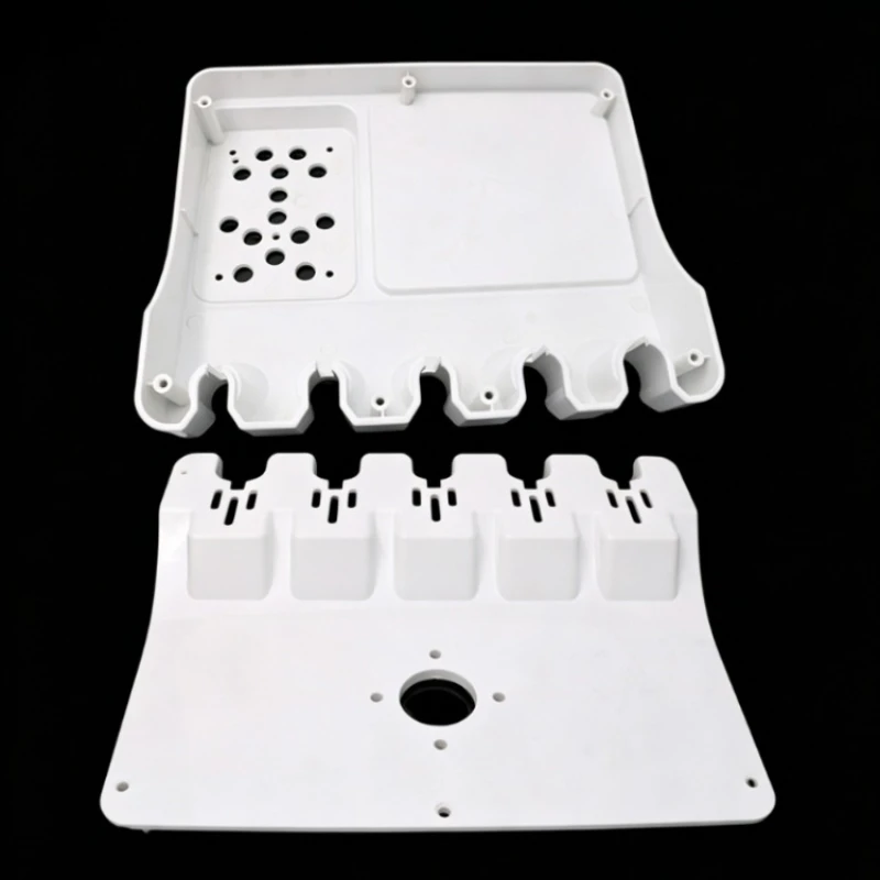 Dental Material Assistant Rack Box Plastic Hand Aid Rack Shell Oval Assistant Rack Box Dental Chair Accessories Without Base view 4