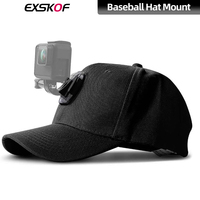 For GoPro Baseball Cap With Base Mount J-hook For GoPro Hero 13 12 11 10 DJI Action 4 3 Insta360 X4 X3 Action Camera Accessories
