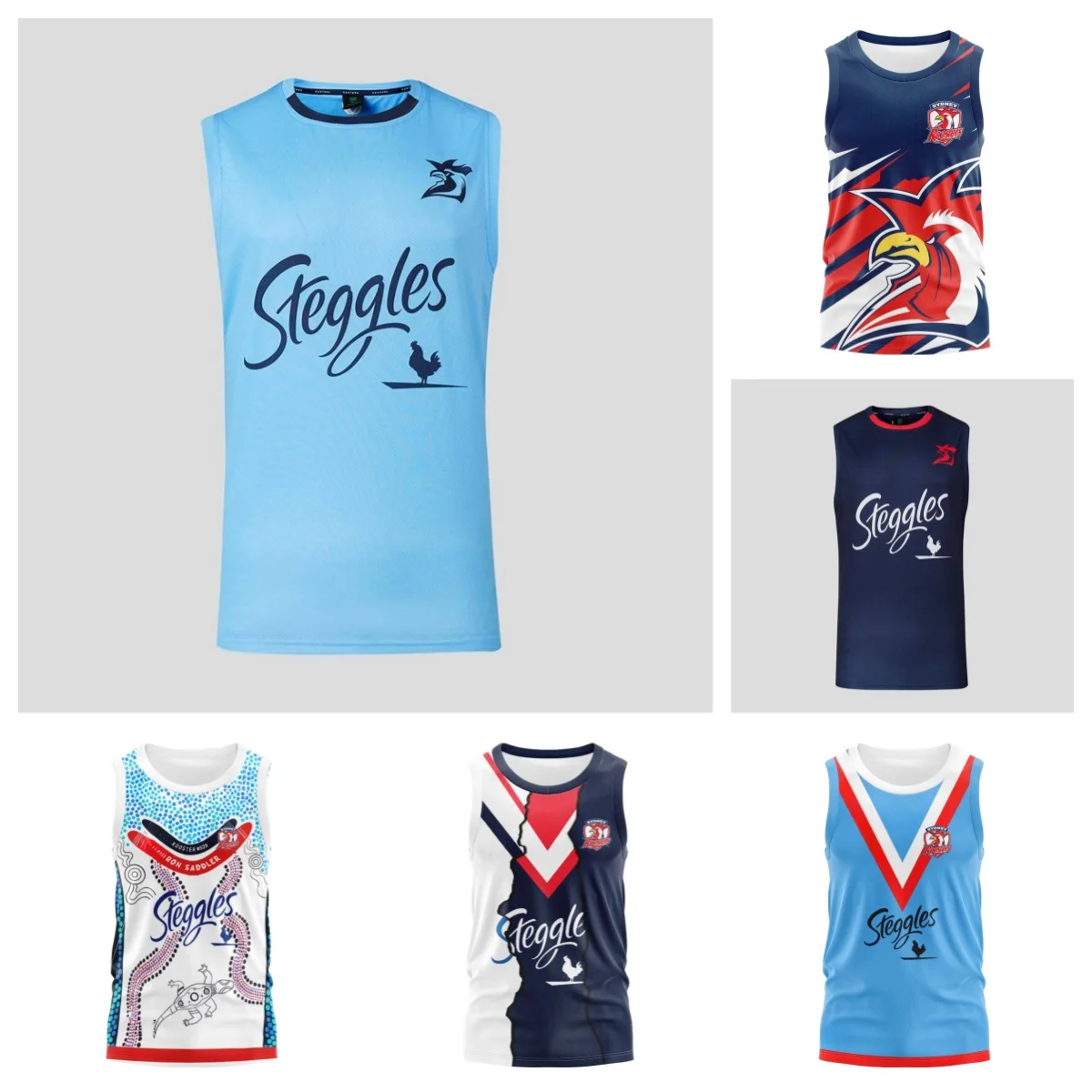 

Джерси VEST Sydney Rooster Rugby Charity Edition