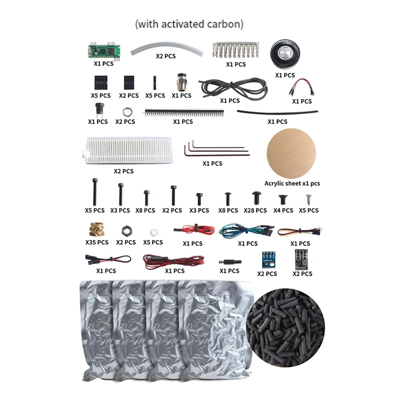 StealthMax Air Purifier for 3D Printers, Highly Efficient Odor Absorption, for 300mm-A12I