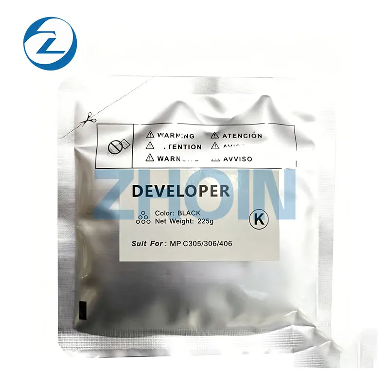 Developer For Ricoh MP C305 C305SP C306 C307 C406 C407 IMC300 IMC300F IMC400 IMC400SRF Black Color