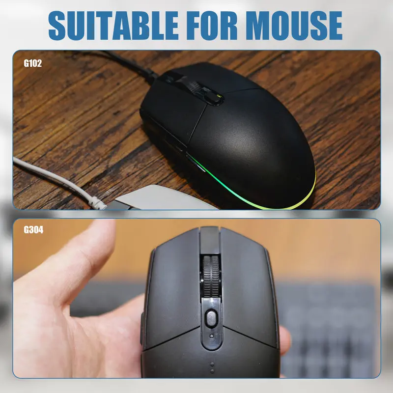 أفضل العروض عجلة الماوس استبدال أجزاء البلاستيك ماوس بكرة عجلة التمرير ل G102 G102 بطل G304 G305 أجزاء إصلاح الماوس