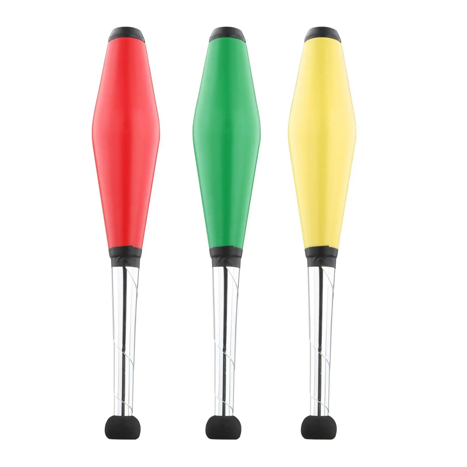 Juggling Clubs for Kids Adults Beginner Training Soft EVA Handle Stick Props Outdoor Games Toys Gift