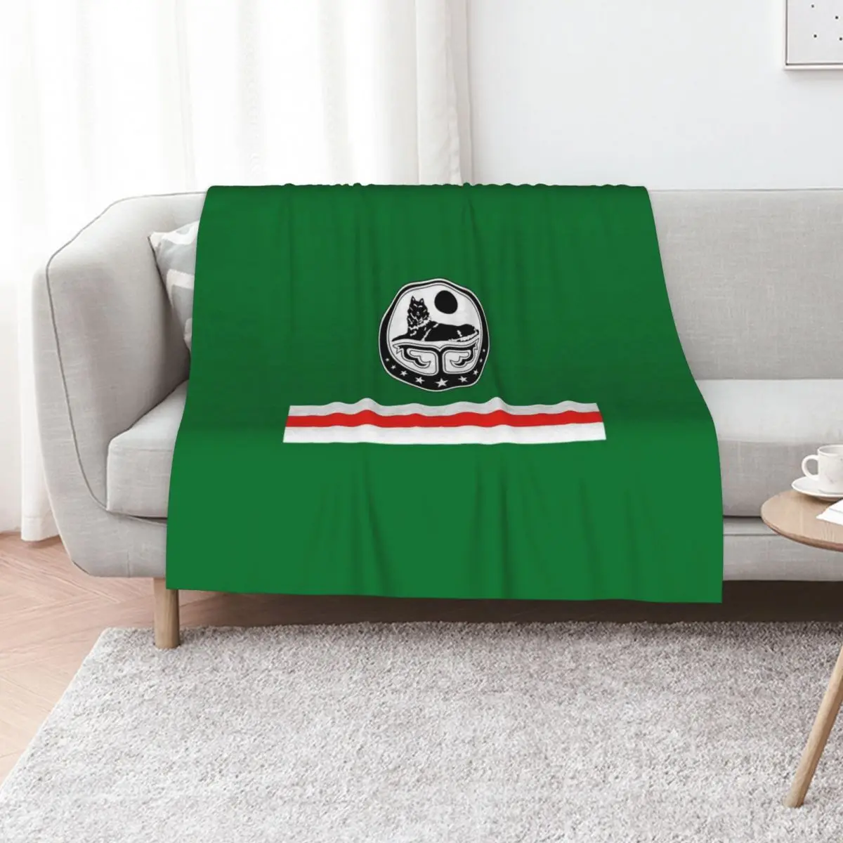 ICHKERIA FLAG Throw Blanket funny gift Soft Thermals For Travel Soft Plaid Personalized Gift wednesday Blankets