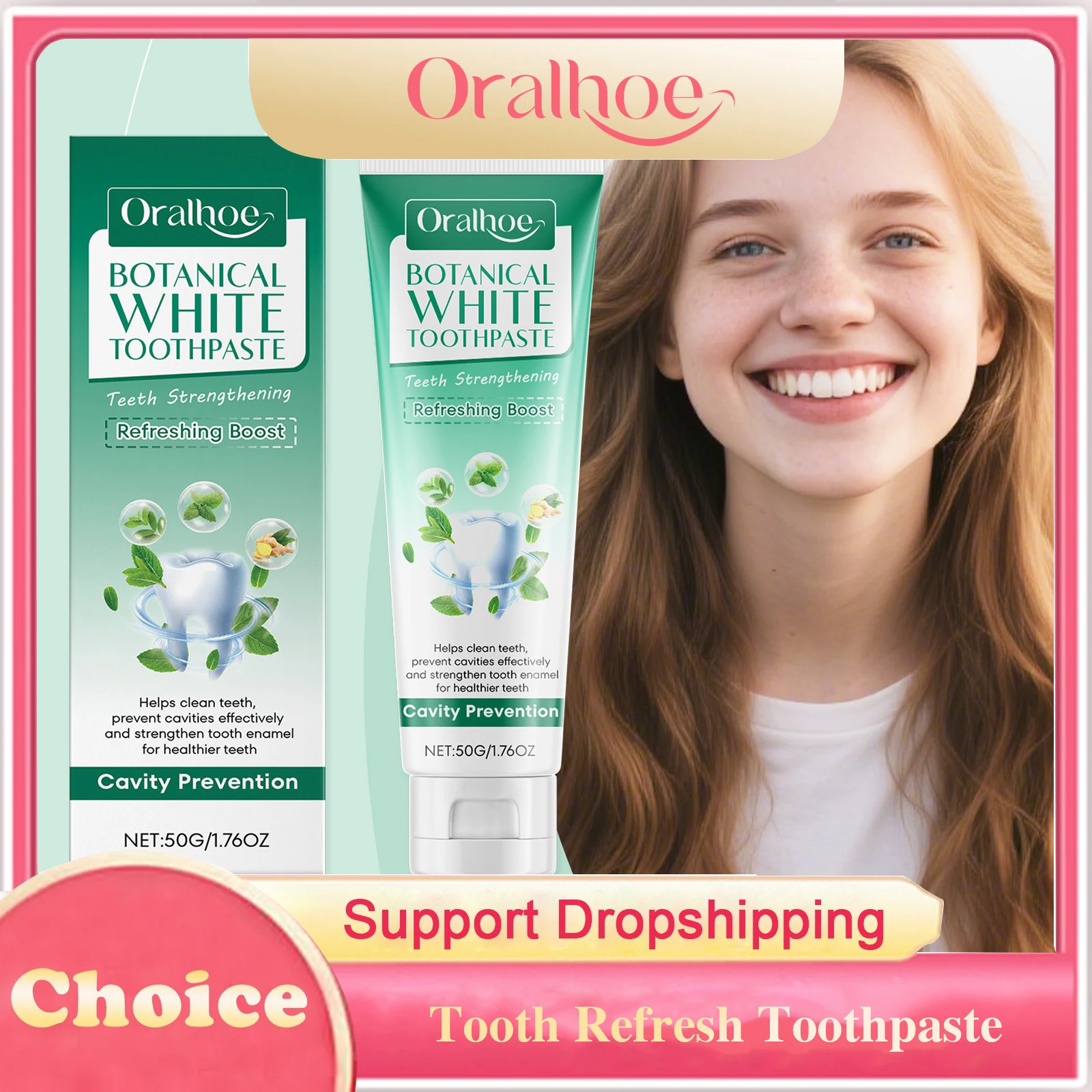 Tand Refresh Tandpasta Tandheelkundige Fleuren Reiniging Verwijderen Gele Rook Koffie Thee Vlekken Frisse Adem Tanden Whitening Tandpasta