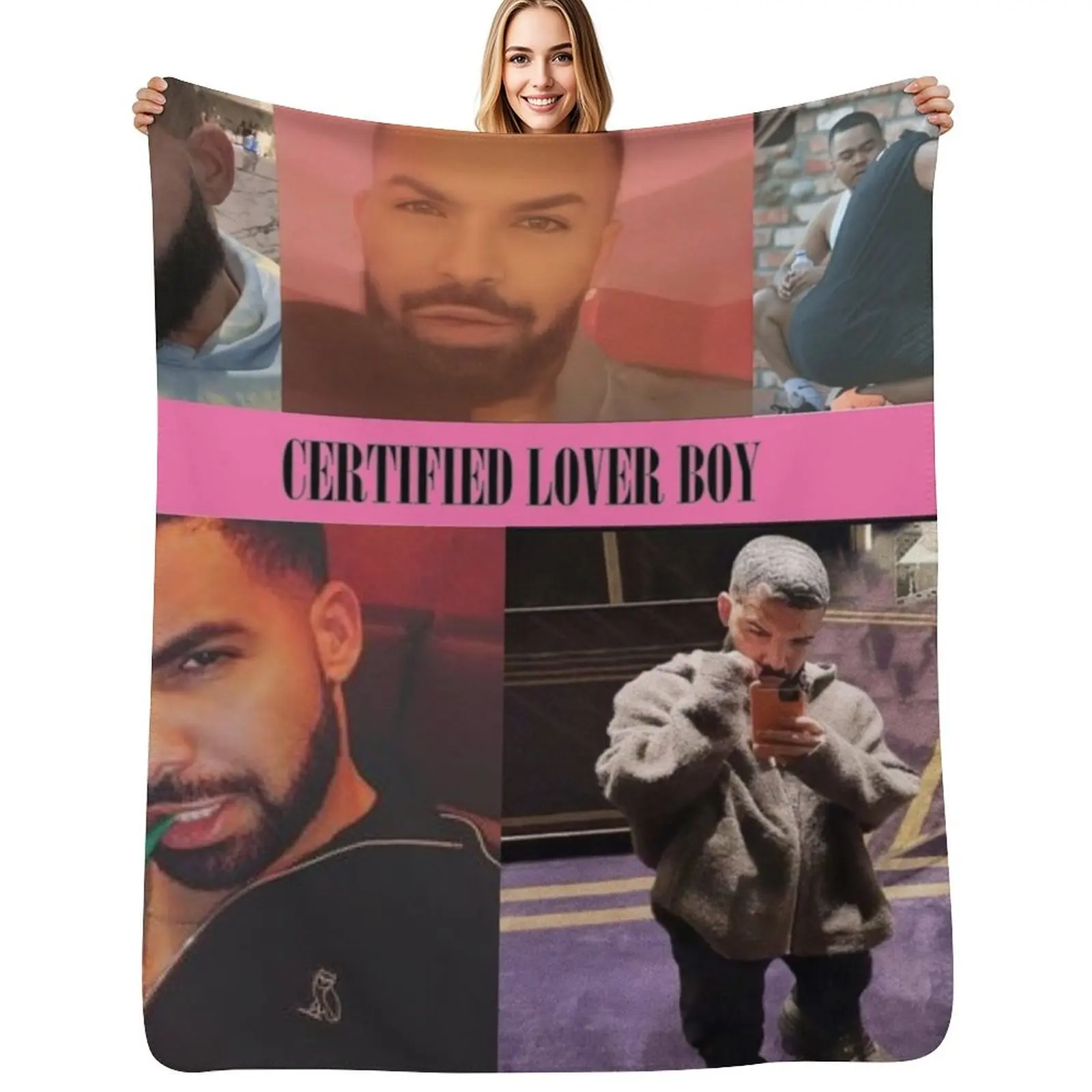 

BBL DRAKE TAPESTRY Throw Blanket Portable Lightweight Blanket for Travel Camping