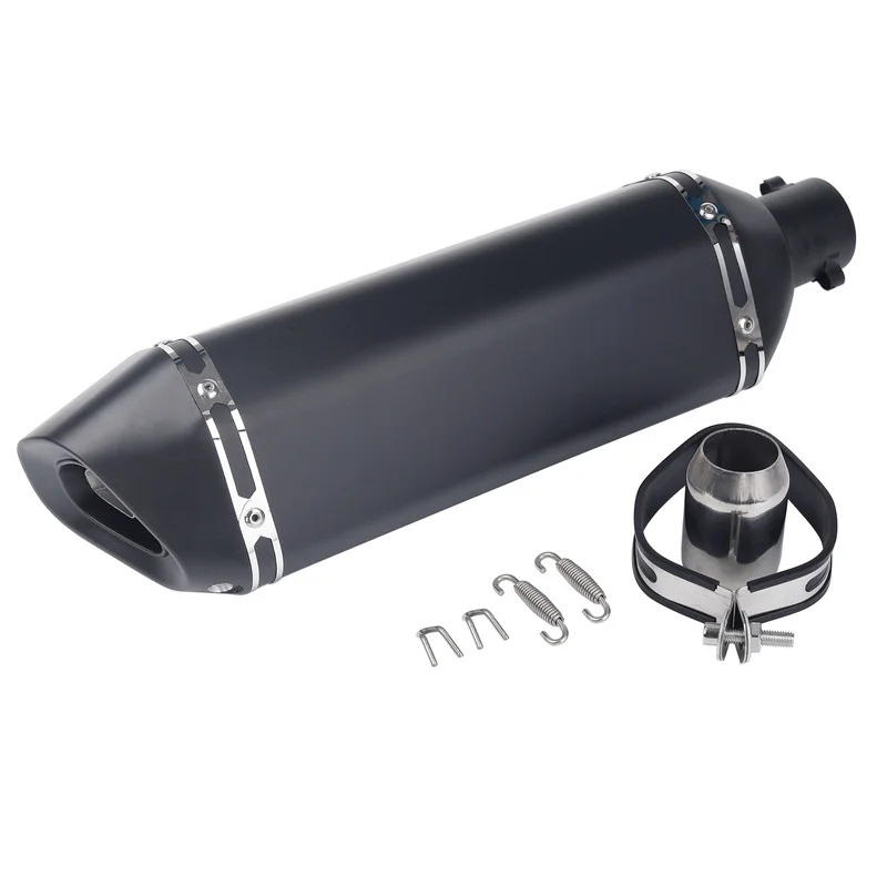 Motorcycle Rear Exhaust Muffler Pipe Fit Harley Suzuki Yamaha Honda