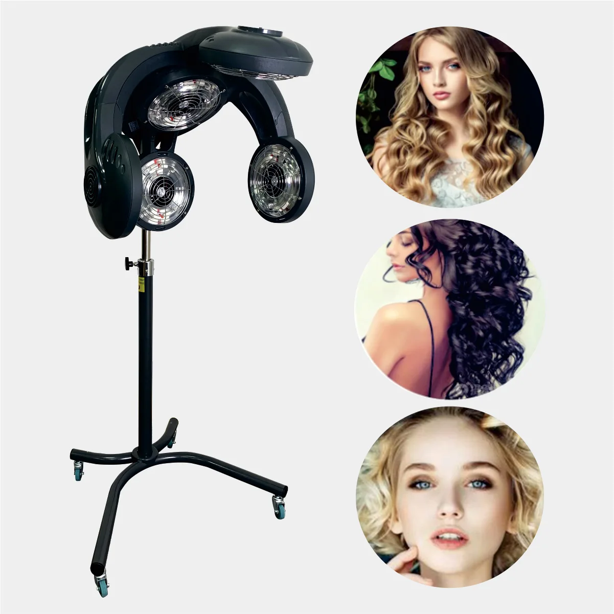 Nuevo Calentador de platillo volador grande, máquina de diseño de estilismo para peluquería en casa, máquina de secado y tinte para el cabello permanente