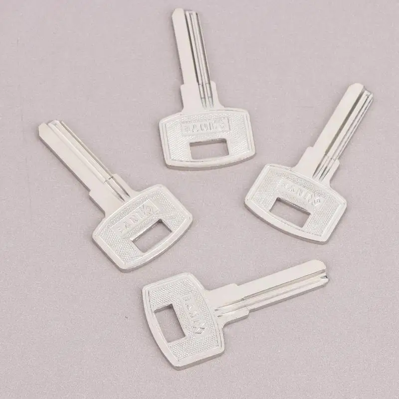 △ 10 PCS/LOT Commonly Used Key Blank FAV1D Baili Double Slot Key Blank Key Material/Key Blank