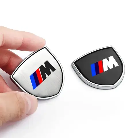 BMW M E34 E36 E60 E90 E46 E39 E70 F10 F20 F30 X5 X6 X1 E71 F01 F02 F87용 자동차 배지 차체 측면 금속 3D 엠블럼 스티커 스타일링