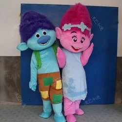 NEW Poppy From Dream works trolls Movie Costume Mascot Fancy Dress Brand Carnival Costume Halloween Gift