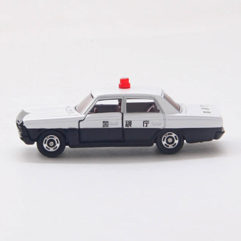 TAKARA TOMY Simulation Alloy car model 50th Anniversary No. 04 Toyota Crown Police car, toy for boys, holiday gift for children