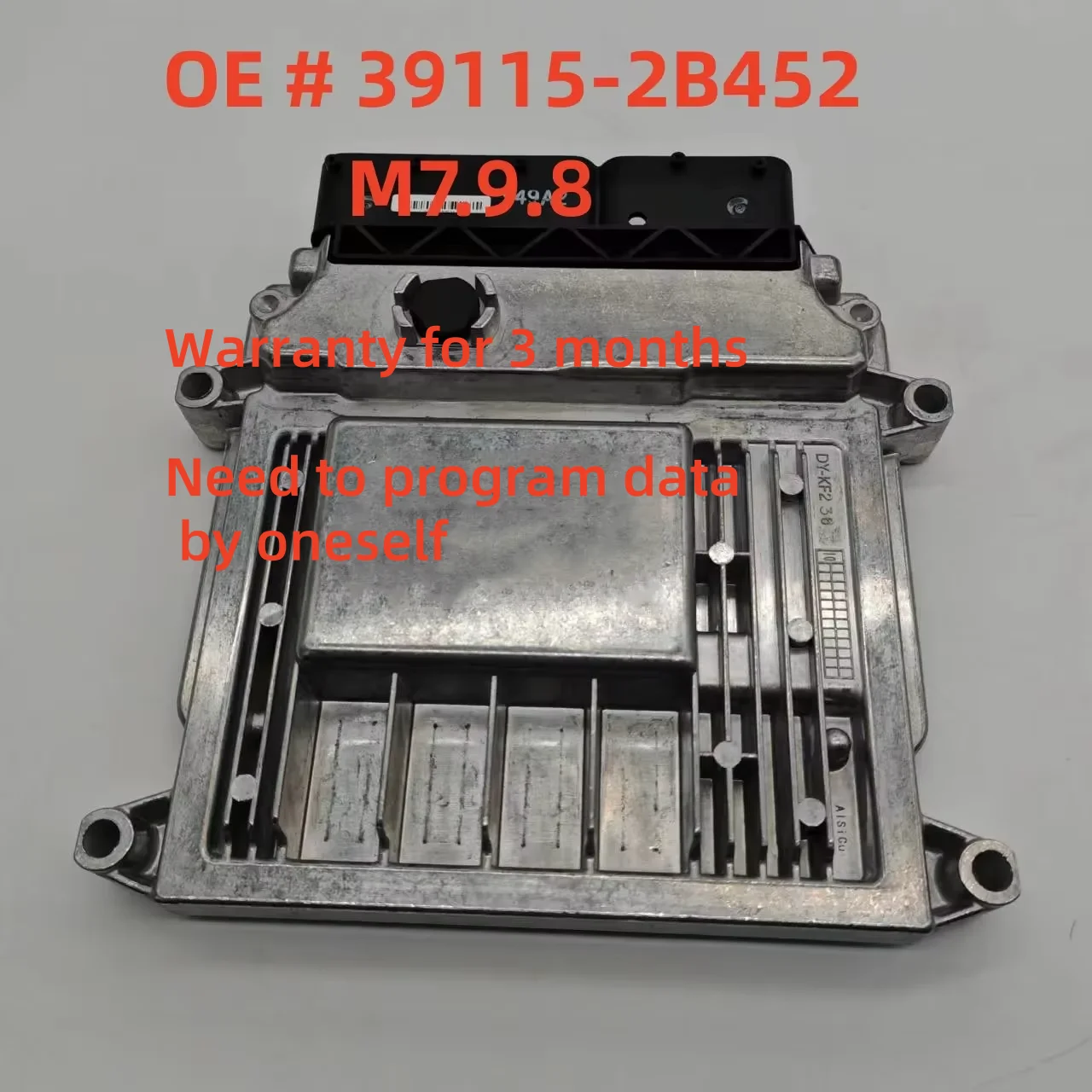 

high quality 39115-2B452 391152B452 M7.9.8 ECU Car Engine Computer Board Electronic Control Unit for Hyundai