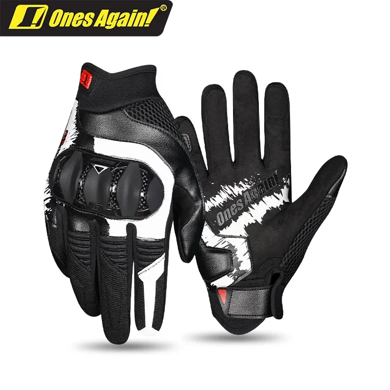 Advanced Summer Motorcycle Gloves Carbon Fiber Anti Drop Touch Screen Gloves Riding Anti-slip Wear Resistant Gloves for Men