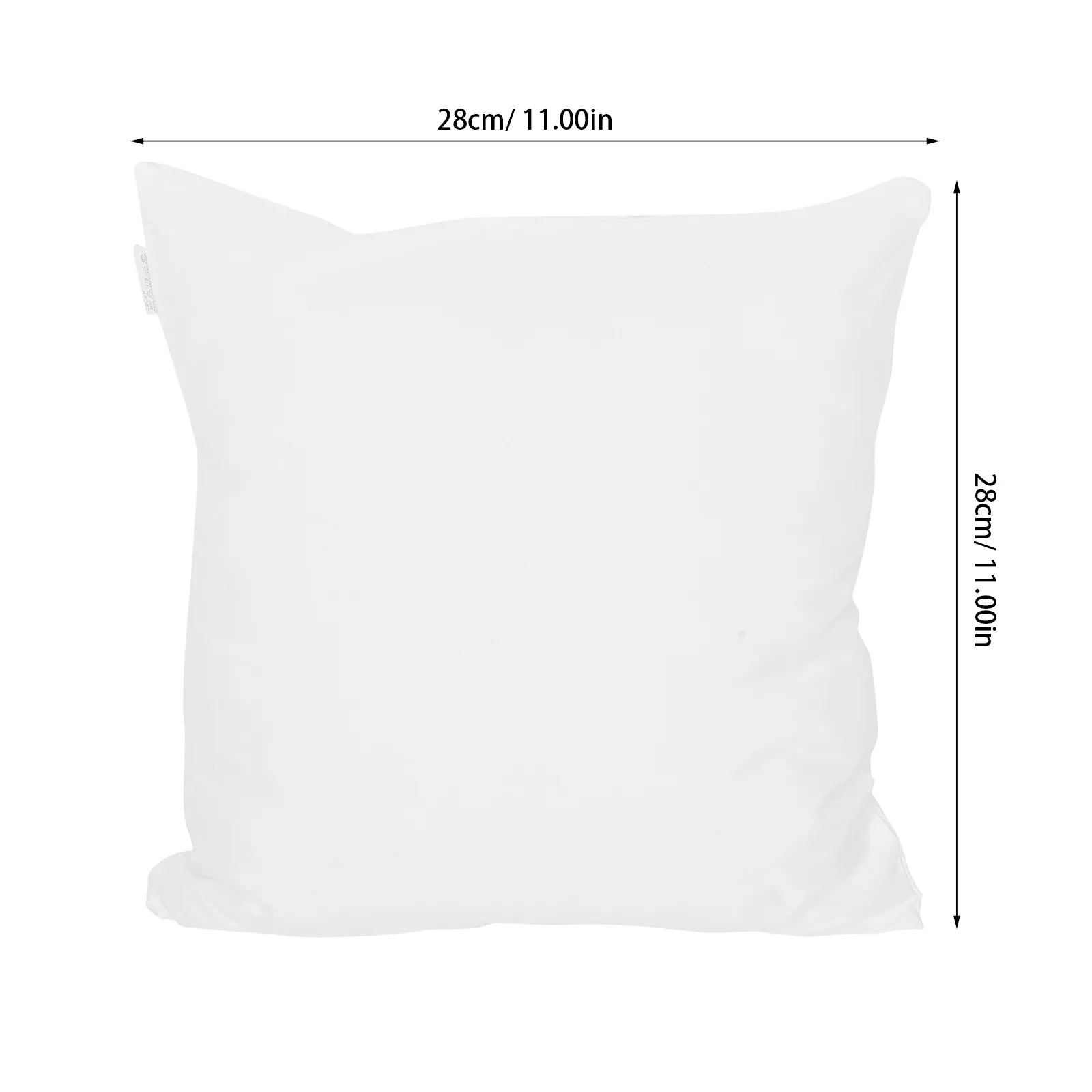 12x12 Throw Pillow Insert Small Square Cushion Pillow Stuffer Couch Sofa Cushion Back Support Core Back Support for Sofa