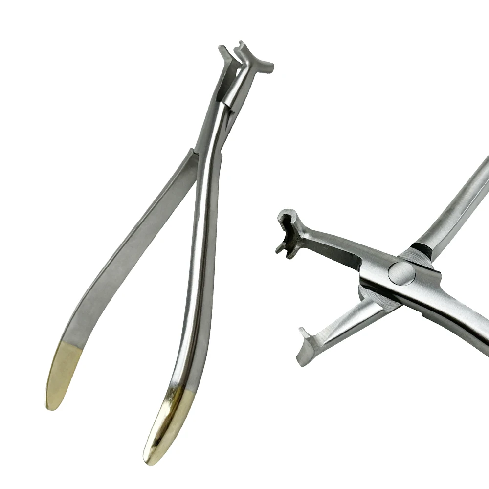 1pcs Dental Orthodontic Distal End NiTi Bending Plier Arch wire Distal End Back bend Forceps Pliers Instrument Dentist Tool