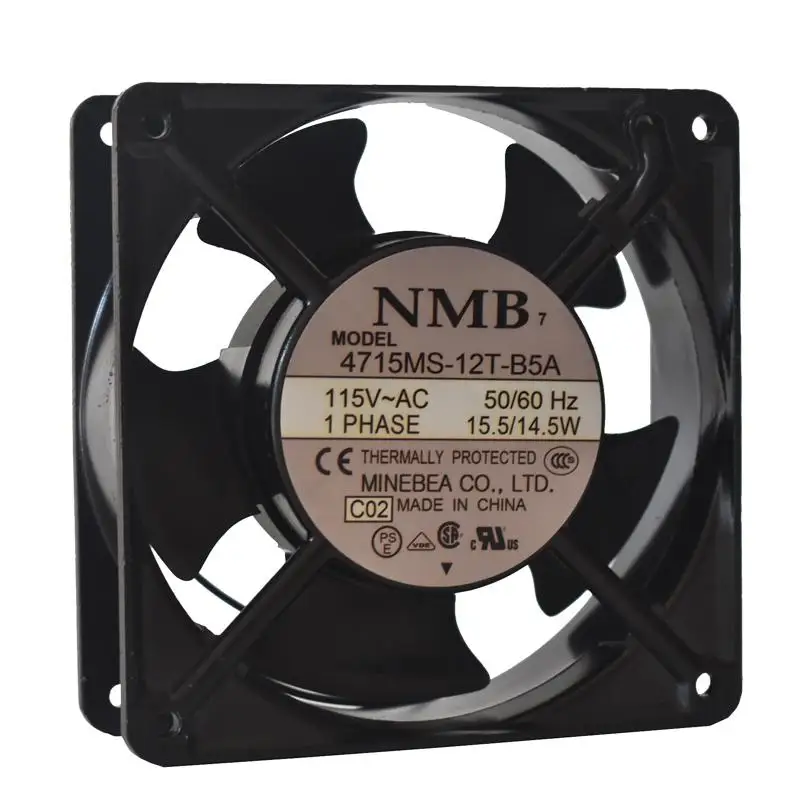 Ltsf لـ Ventilador De Refrigریشن Ca Con Marco De Aluminio، 4715FS-12T-B5A، 12 سم، 12038، 115 فولت، 12 سم، نويفو، أصلي
