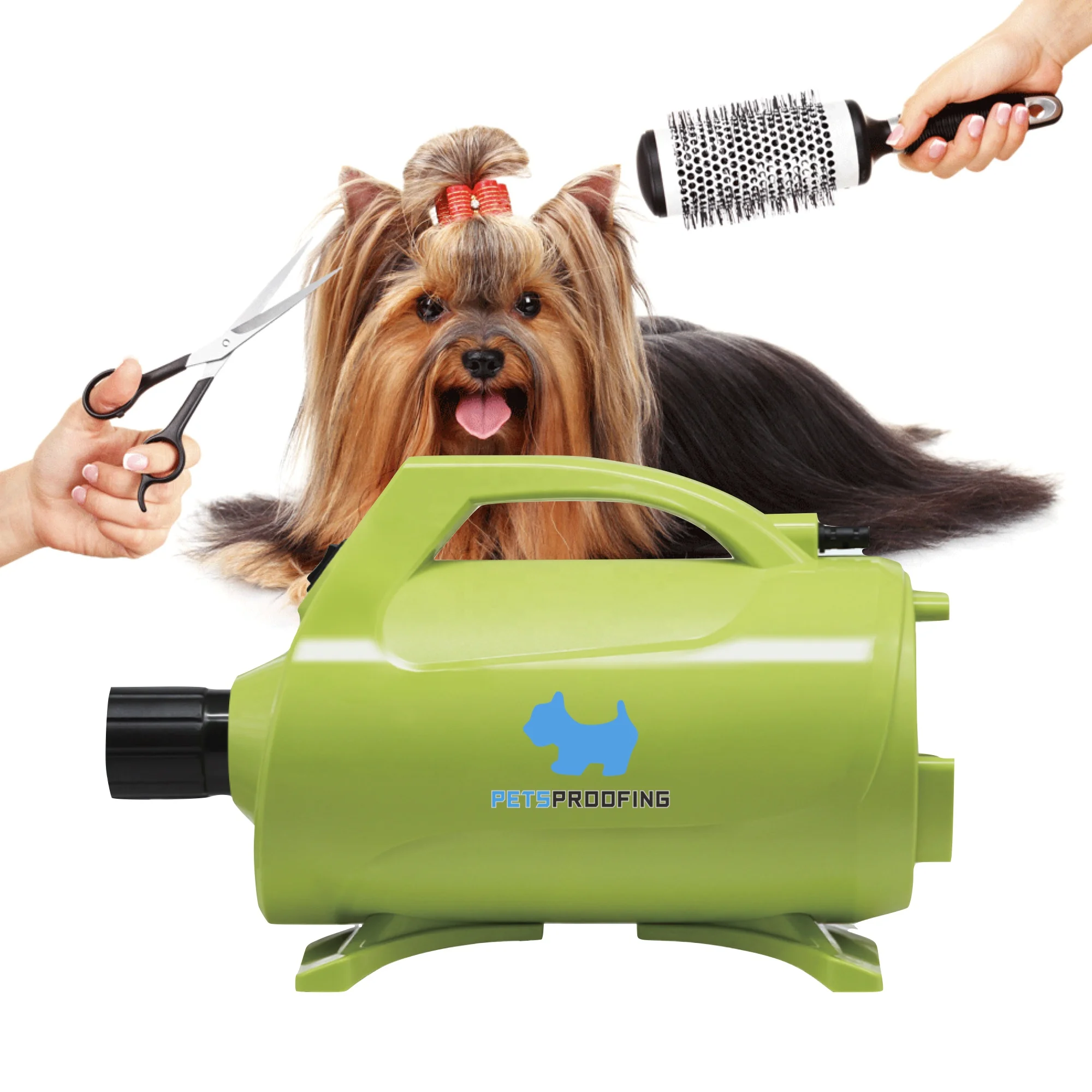 2025 Pets proofing wholesale Veterinary Grooming Low Noise Portable pet huge dog hair dryer machine