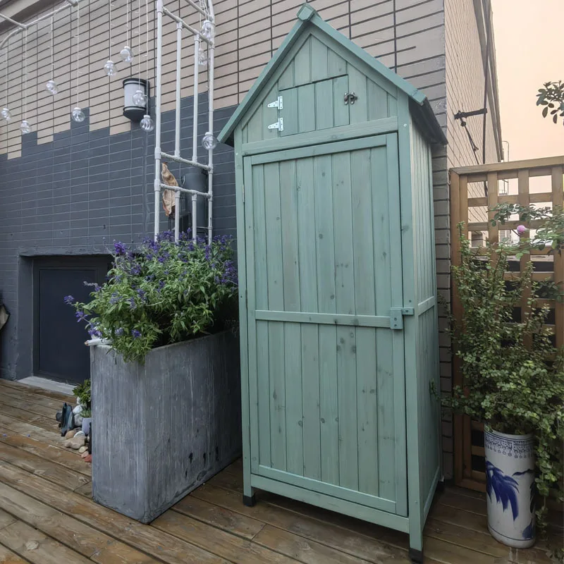 Outdoor cabinets, waterproof, sunproof, anti-corrosion, courtyard balcony, outdoor garden tool cabinets, storage cabinets
