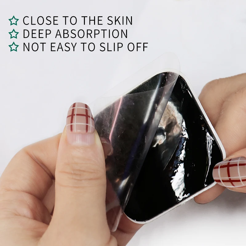 Patch de gel d'électrodes pour masseur de physiothérapie TENS Pulse, 100 pièces, tampons, amincissant, nerf, EMS, stimulateur musculaire, autocollants