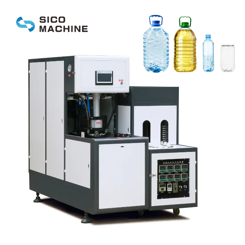 Customized Safety Design Plastic Mineral Water Bottle Blow Machine Factory One Stop Price 200ml Small Plastic Bottle Making Mach