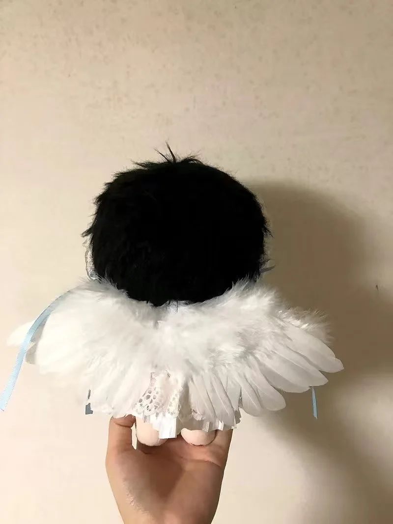 

Белые, черные поделки, мини-перья, крыло ангела, реквизит для новорожденных собак, кукла, украшение для Labubu, подарок на день рождения, Пасха, Рождество