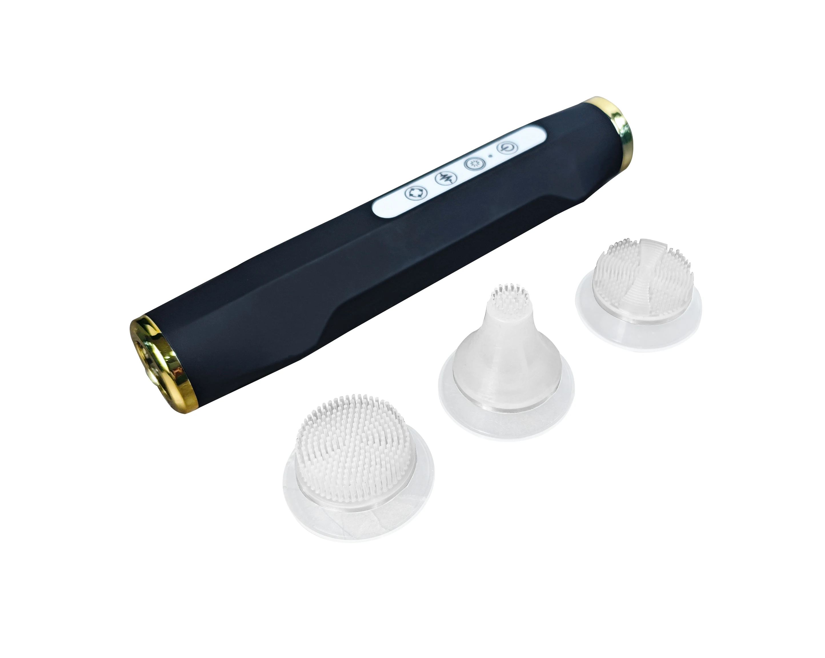 Electric Face Cleaner Vibrating Exfoliator Sonic Facial Cleansing Brush Mini Silicone Face Cleaning Brush For Women