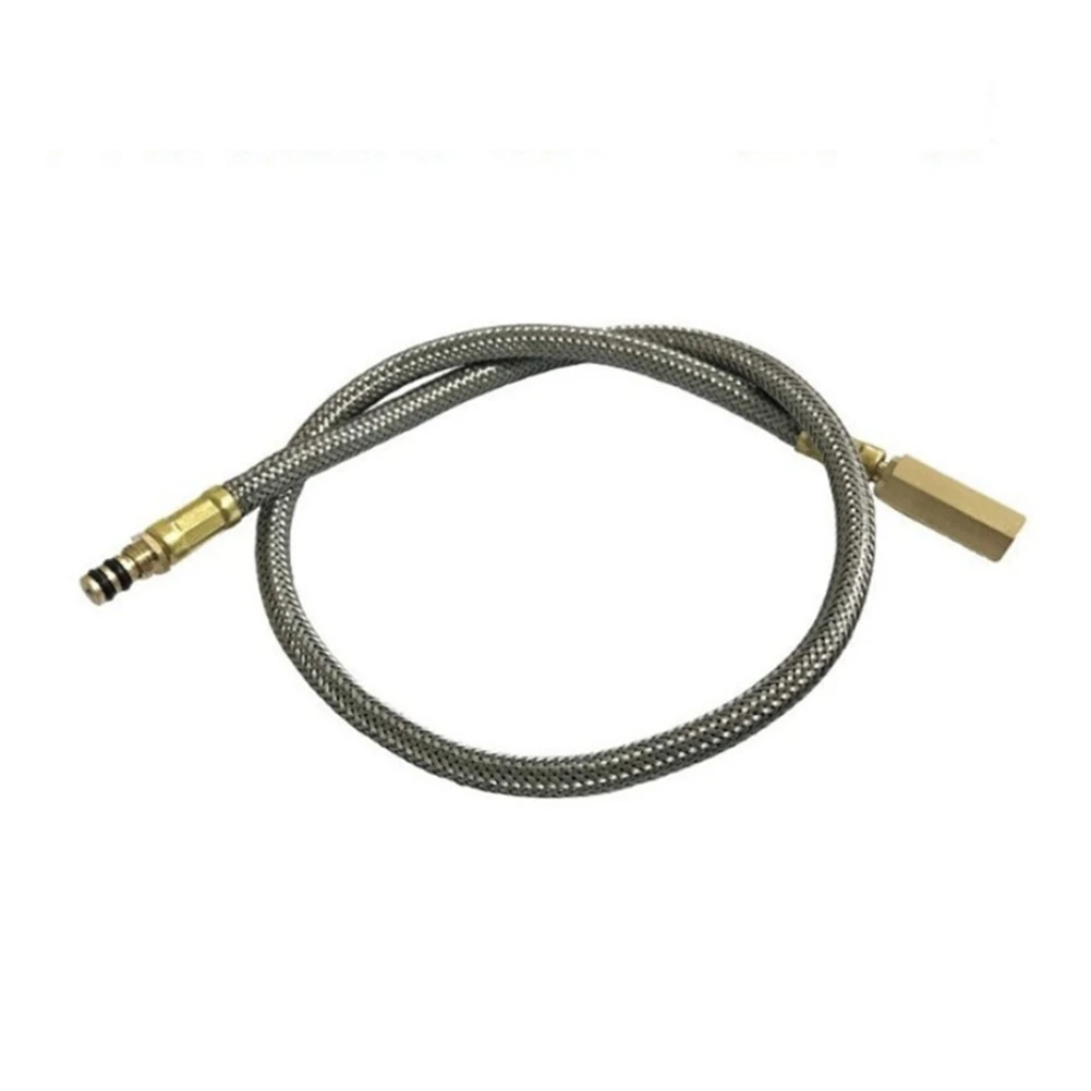 Gas Stove Adapter Outdoor Camping Barbecue Flat Gas Tank Extension Tube Stove Extension Cord Connecting Tube 40cm XQ