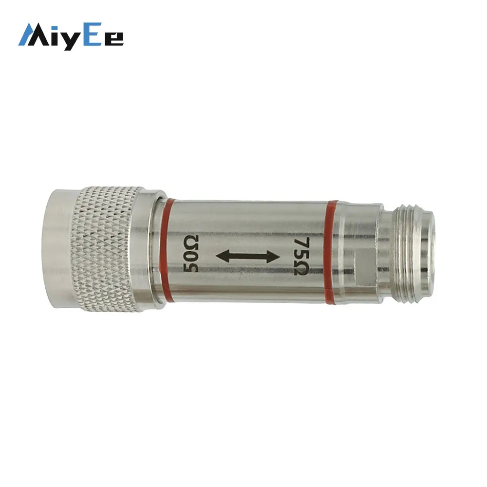 

Miyee DC-3GHz Impedance Converter N75 Male/N50 Male to N50 Female/N75 Female RF Transformer Accessory