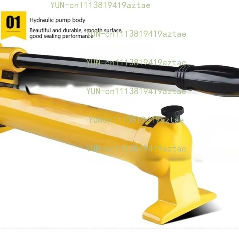 CP‑180 Manual High Pressure Hydraulic Power Unit, Hand Operated Hydraulic Device with Pressure Gauge
