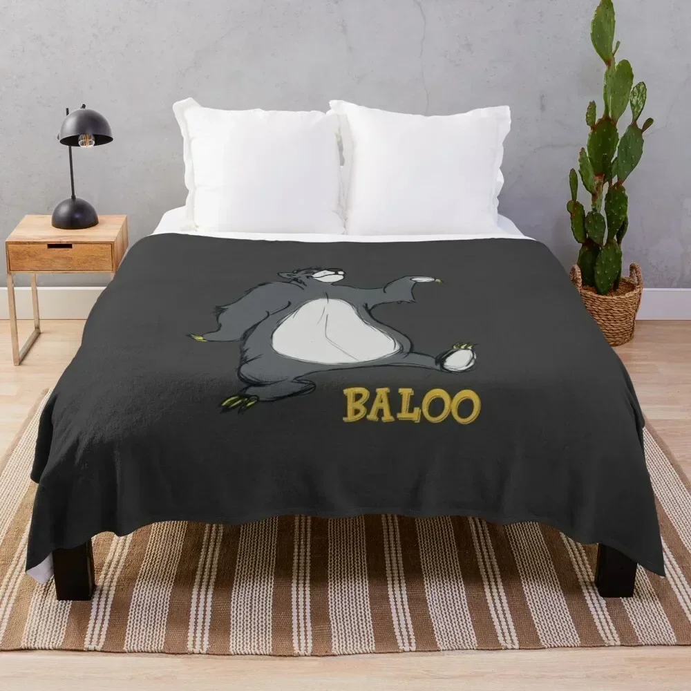 

Baloo Throw Blanket Designers Bed Fashionable valentine gift ideas Blankets Shaggy Soft Soft Big Blankets