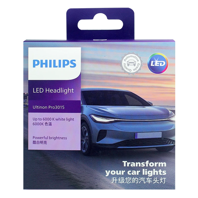 Philips LED H1 H3 H4 H7 H11 Ultinon Pro3101 12V/24V 6000K Bright White HB3 9005 HB4 9006 HIR2 9012 Auto Headlight LED Lamps - view 6