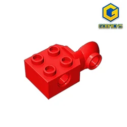 Gobricks GDS-1088 Technical, Brick Modified 2 x 2 with Pin Holes and Rotation Joint Ball Half  compatible with  lego 48171