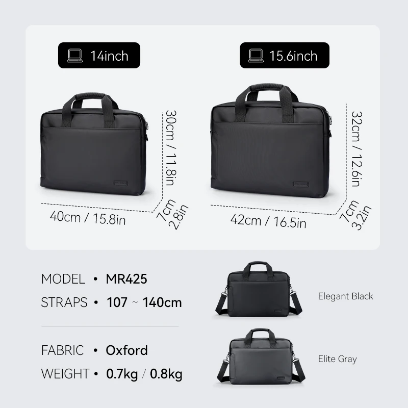 MarkRyden Classic IV: حقيبة كمبيوتر MarkRyden Tech Commuter مقاس 14/15.6 بوصة