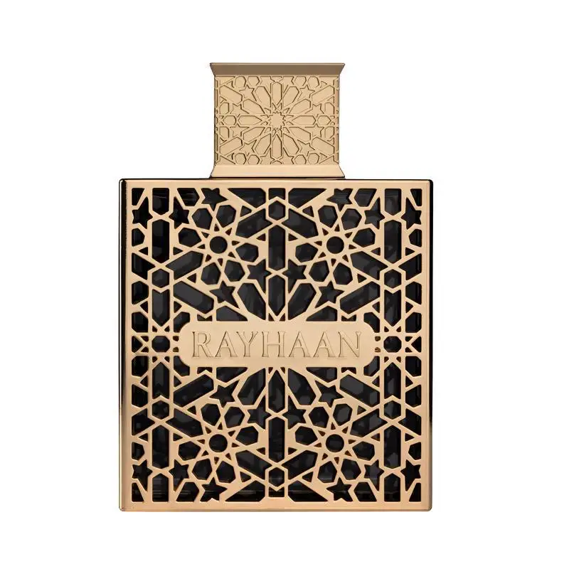 

Gold-Lattice Perfume Arabesque Eau De Parfum Opulent Oriental Woody Intricate Luxe High Quality Long-Lasting Fragrance Spray