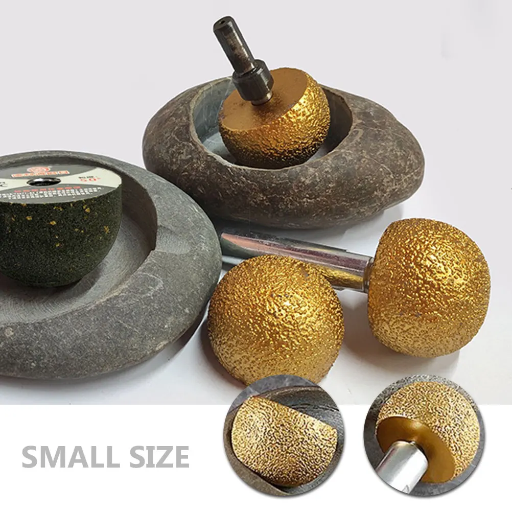 

Diamond Sphere Rotary Burr for Flower Pot Carving Wood Fiberboard Plastic Planter Angle Grinder Attachment Metal Working Buffing