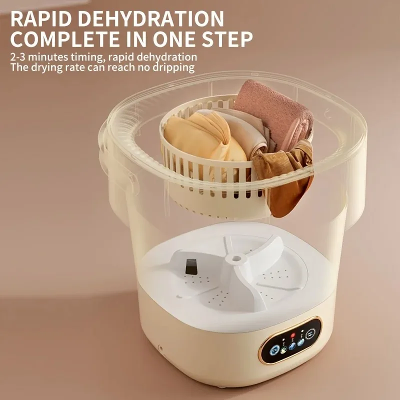 15L آلة مجفف غسيل محمول صغير قابل للطي للجوارب سراويل داخلية السفر والشقة الغسيل ودية