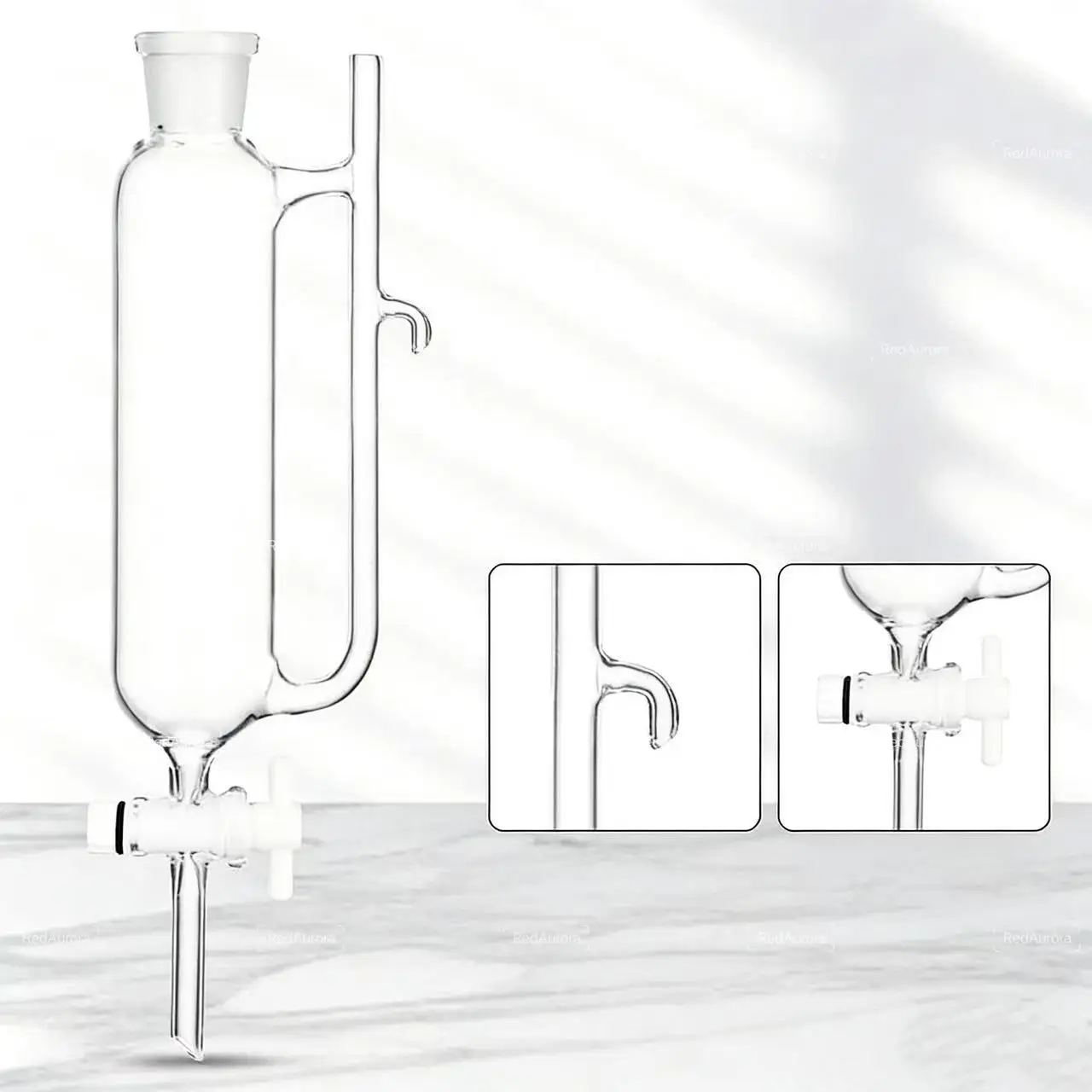 100-1000ml  Joint 24/29,Glass Oil Water Separator Receiver, Separation & Collection, Essential Oil Hydrosol, Constant Pressure
