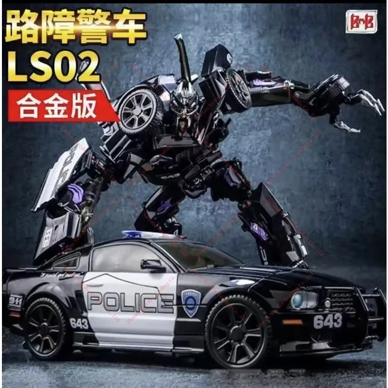 [IN STOCK] BMB Transformation LS02 LS-02 Rollbar Barricade BP02 KO MPM05 MPM-05 Black Mamba MP Action Figure Robot Toys