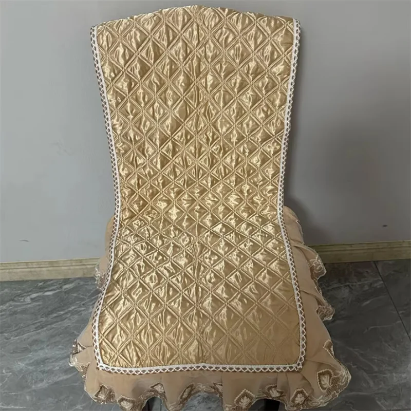 Fodera protettiva universale per sedia da pranzo Four Seasons Fodera per sedia per decorazioni per la casa in un unico pezzo Fodera per sgabello rettangolare semplice in tinta unita