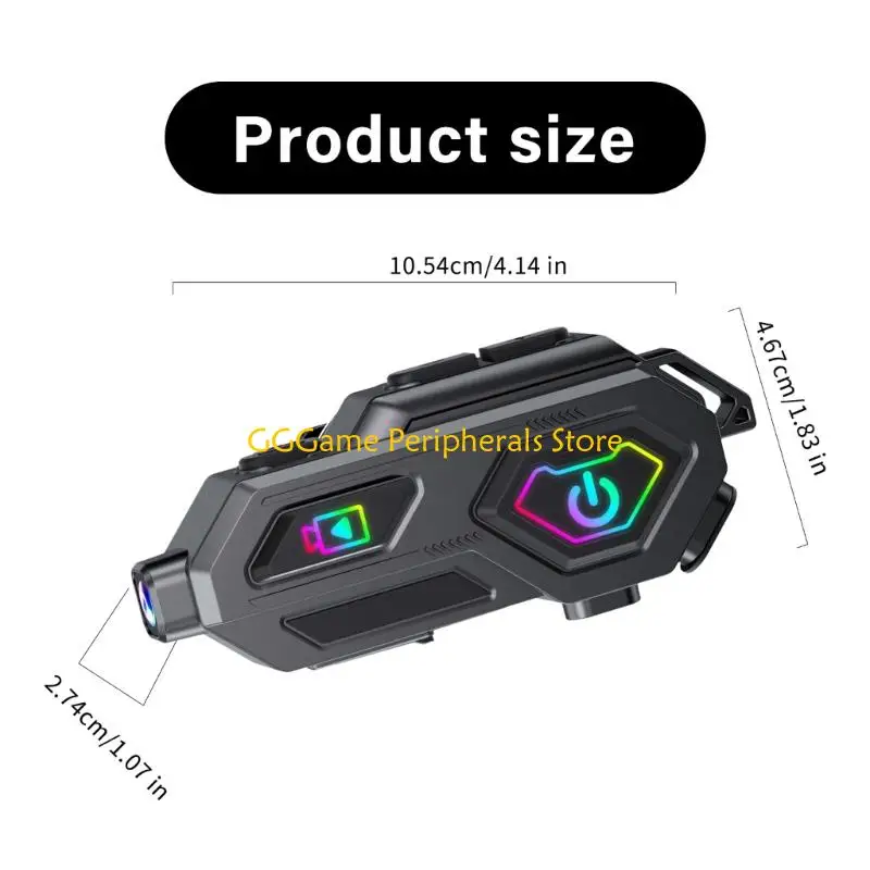 U55B หมวกกันน็อคมอเตอร์ไซค์ กล้อง 1080P เครื่องบันทึกวิดีโอ การตัดเสียงรบกวน เปิดใช้งาน WiFi
