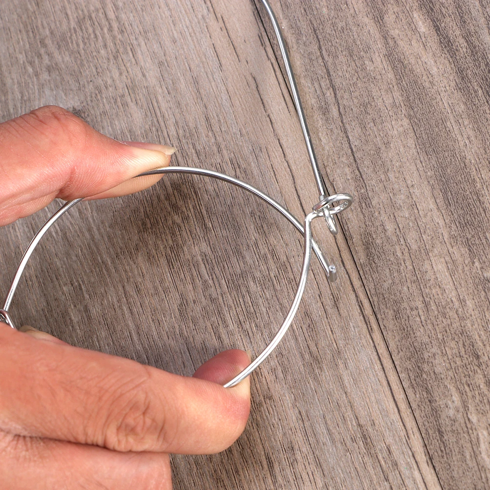 

6 Pcs Mason Jar Handle Jars Hook Hangers for Glass Universal Regular Wire Replacement Parts Canning Pint Handles Supplies