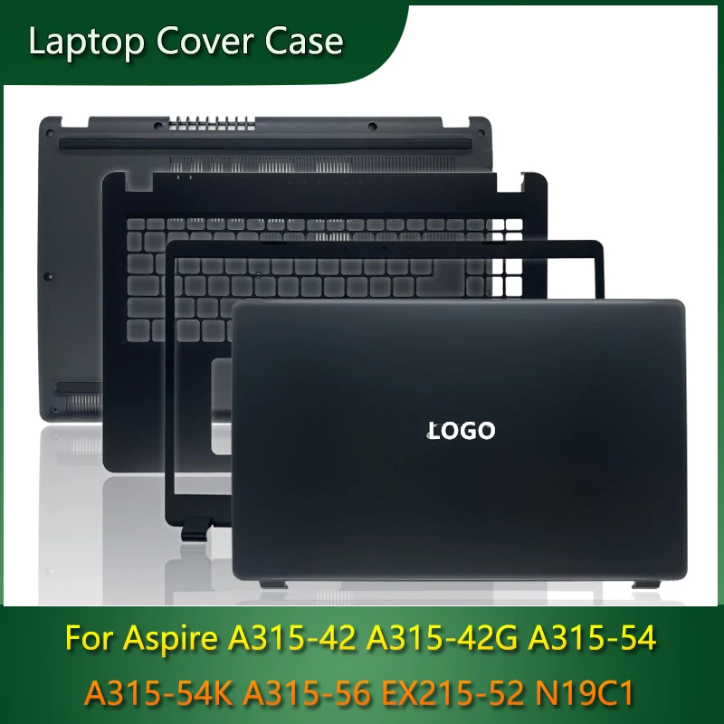 New For Acer Aspire A315-42 A315-42G A315-54 A315-56 N19C1 EX215-51G Laptop LCD Back Cover/Front Bezel/Palmrest/Bottom/Hinges