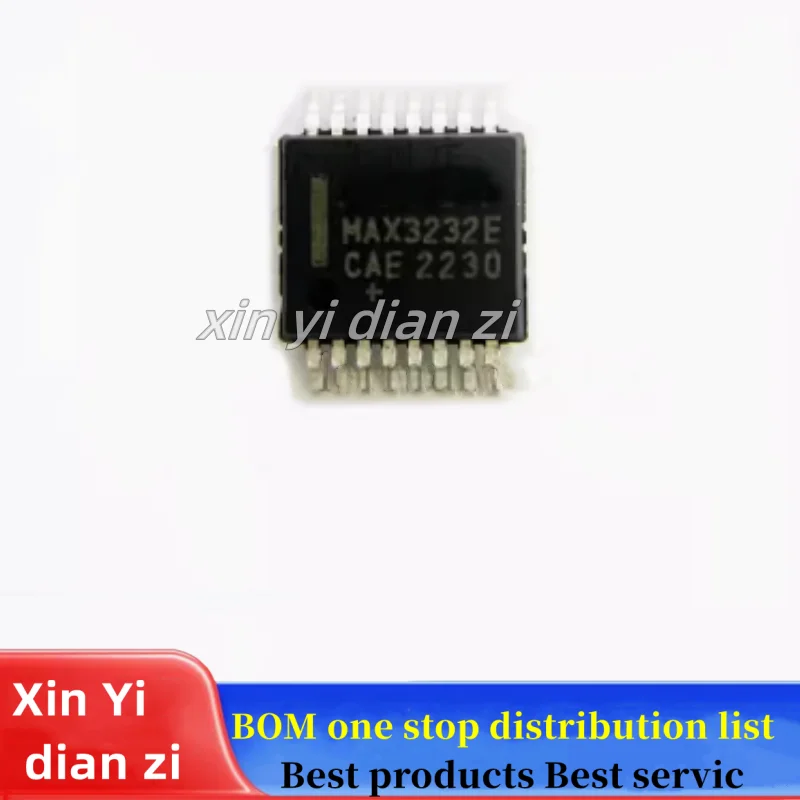 5 pçs/lote MAX3232ECAE MAX3232 transceptor SSOP ic chips em estoque