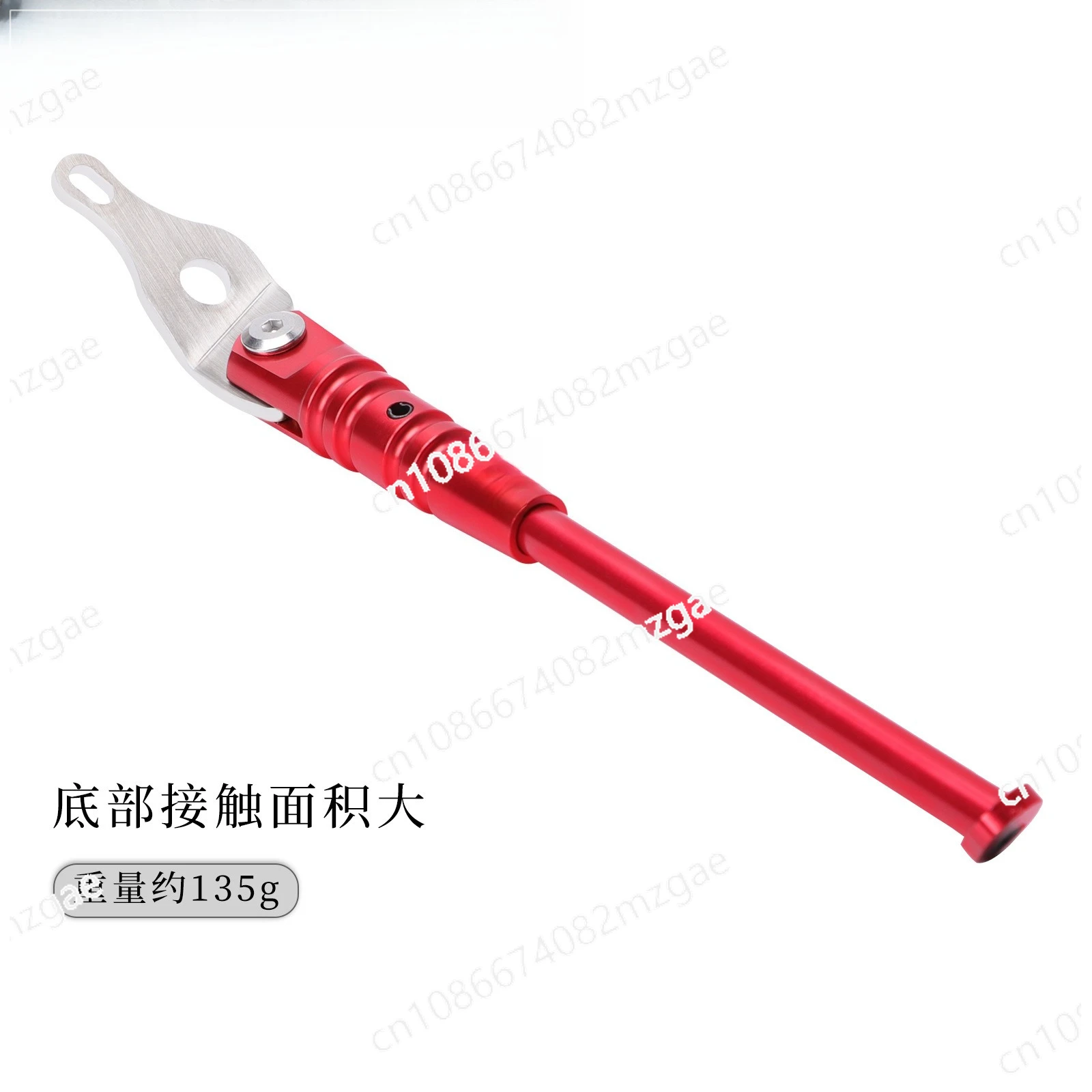 مناسبة لدعم الدراجة الصغيرة القماشية القابلة للطي من سبائك الألومنيوم لدعم القدم وملحقات مسند ركن السيارة #4