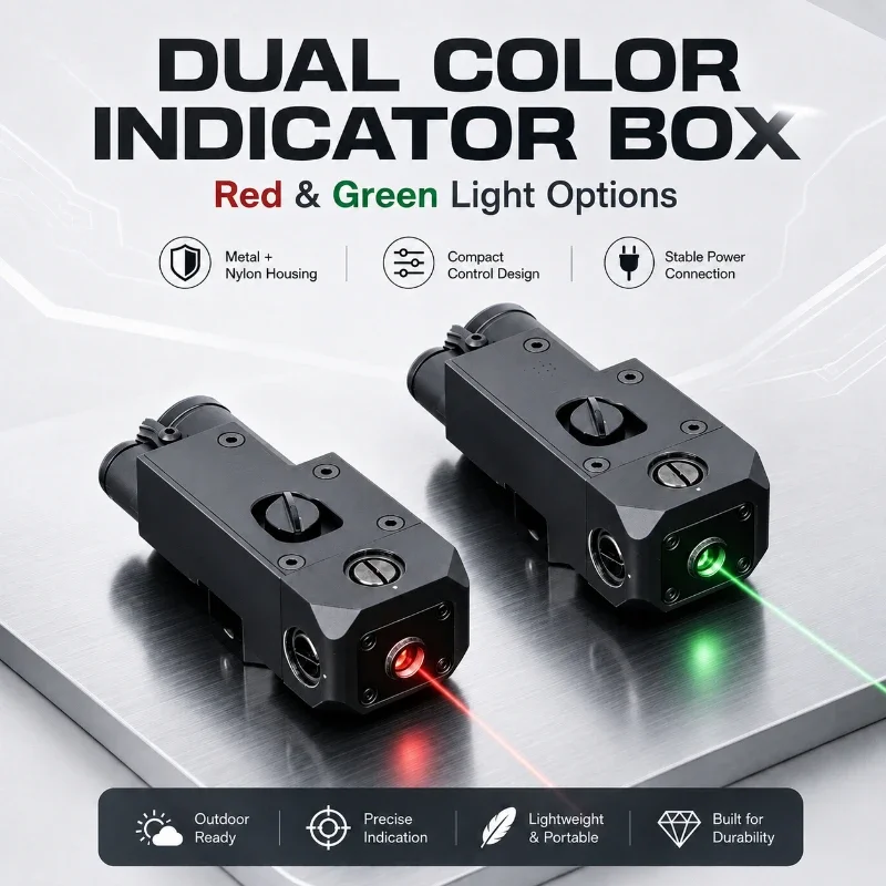 Metal Nylon Position Indicator Battery Storage Box Accessory Kit Suitable for M300 M600 Flashlight Remote Control Switch