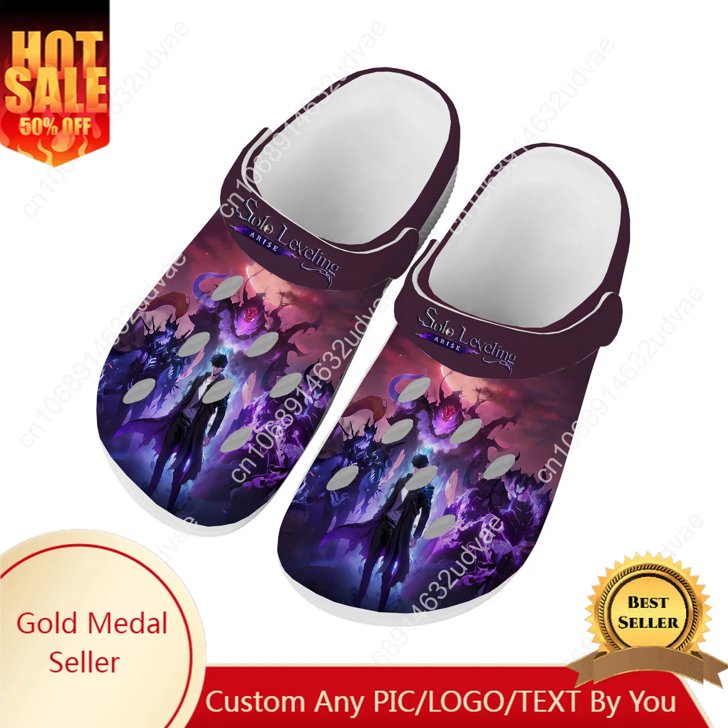 

Solo Leveling Wiki Sandals Men Women Teenager Fashion Water Shoes High Quality Garden Breathable Comfort Beach Custom Slippers